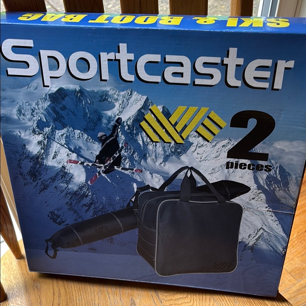 NWT Black Jr. ski bag/boot bag combo by Sportcaster Accessory Set